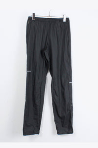 NYLON PACKABLE EASY PANTS / BLACK [SIZE:XS USED]