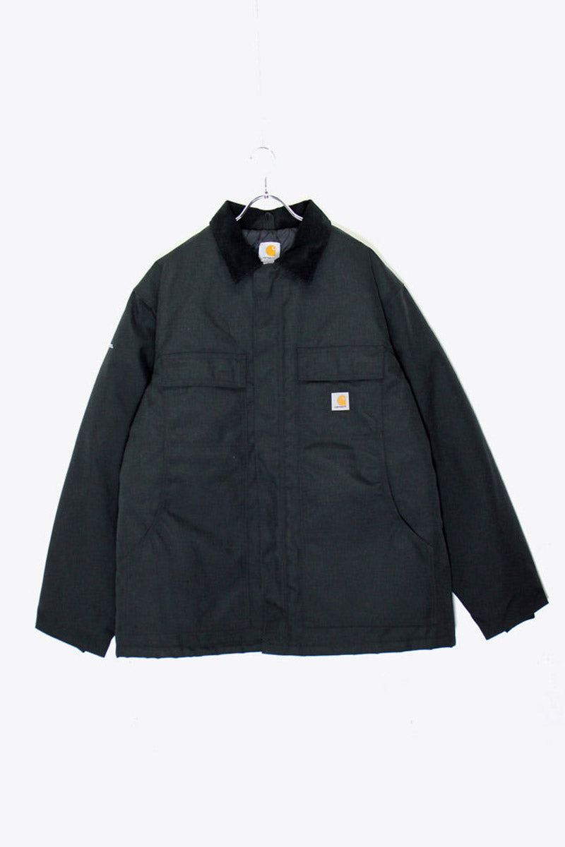 MADE IN MEXICO ADVERTISING NYLON TRADITIONAL COAT / BLACK [ SIZE: L USED ]