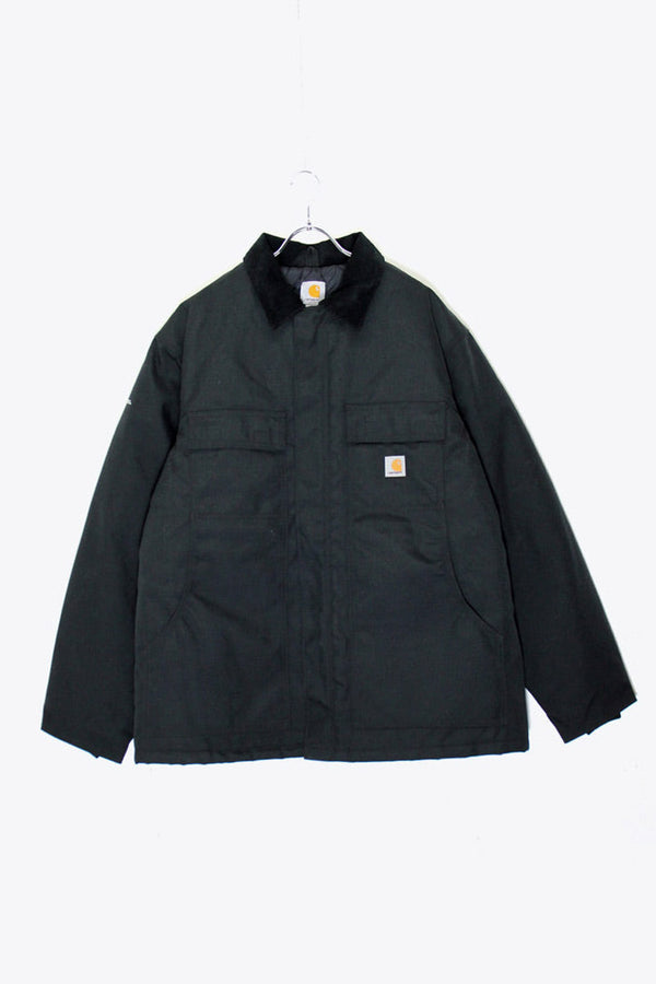 MADE IN MEXICO ADVERTISING NYLON TRADITIONAL COAT / BLACK [ SIZE: L USED ]