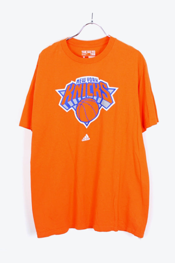 NY KNICKS T-SHIRT / ORANGE [SIZE:L DEADSTOCK/NOS]