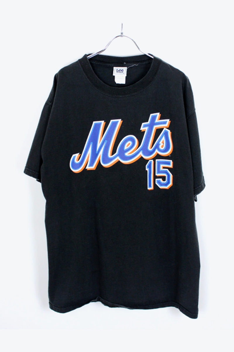 NY METS 15 BELTRAN T-SHIRT / BLACK [SIZE:L USED]