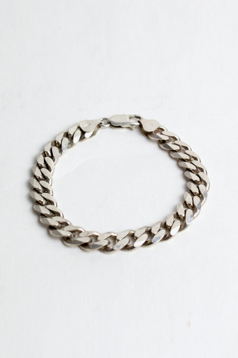 MADE IN ITALY SILVER BRACELET [SIZE:ONE SIZE USED]