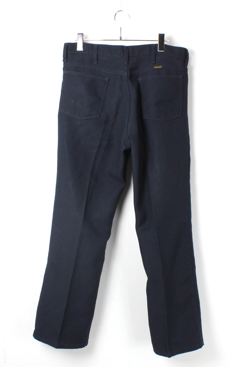 MADE IN MEXICO WRANCHER STA-PREST 팬츠 / 네이비 【SIZE:W34L32 USED】
