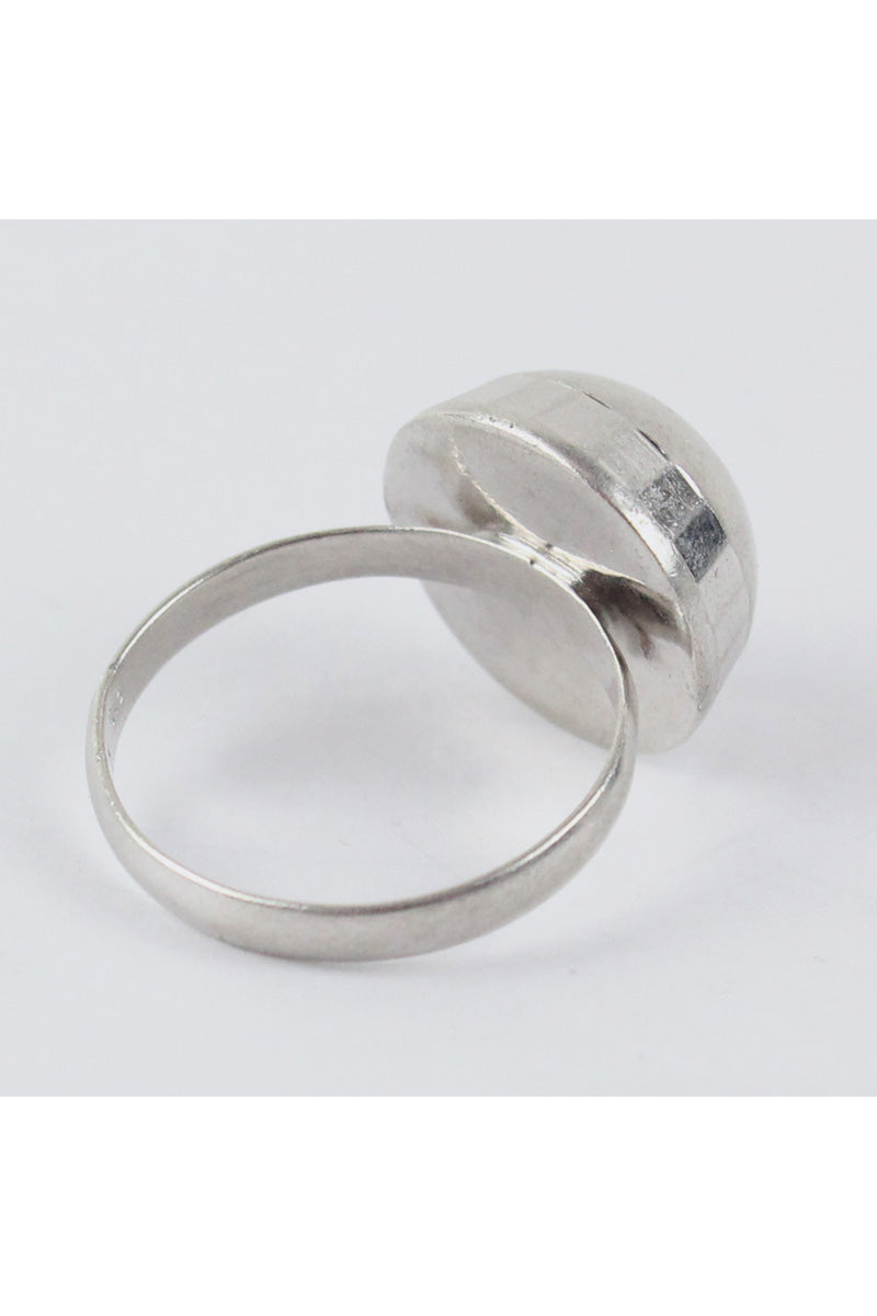 925 SILVER RING/SILVER [SIZE:19号相当 USED]