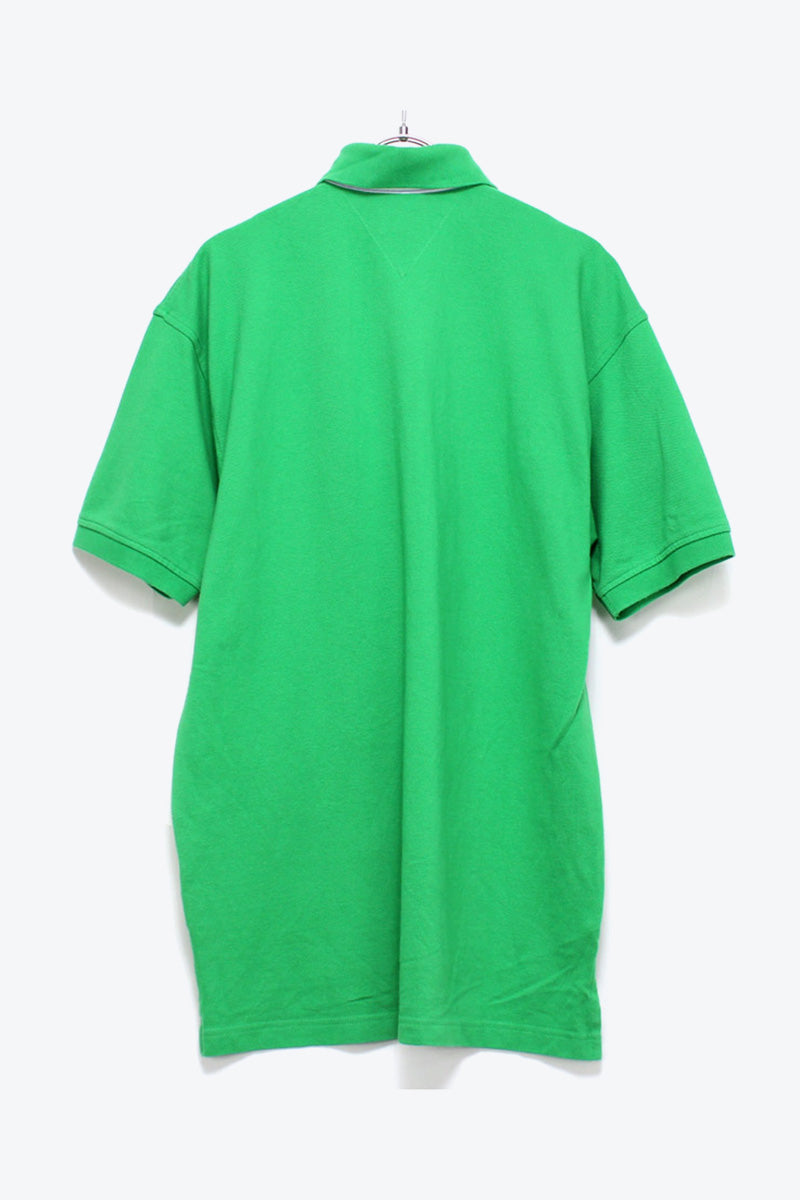 90'S S/S POLO SHIRT / GREEN【SIZE:S USED】