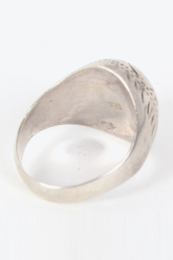 925 SILVER RING [SIZE: Approx. US 8.5 (JPN 18) USED]