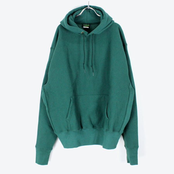 MADE IN USA #232 12OZ CROSS-KNIT PULLOVER HOODED / GREEN