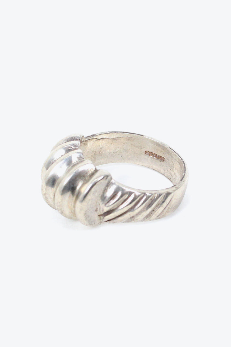 925 SILVER RING【SIZE:12号相当 USED】