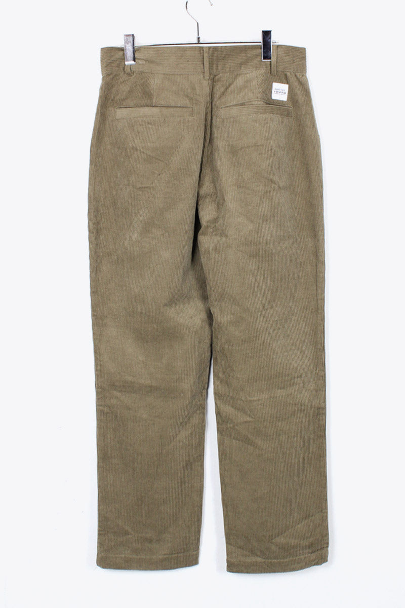 CORDUROY PANTS / KHAKI [NEW]
