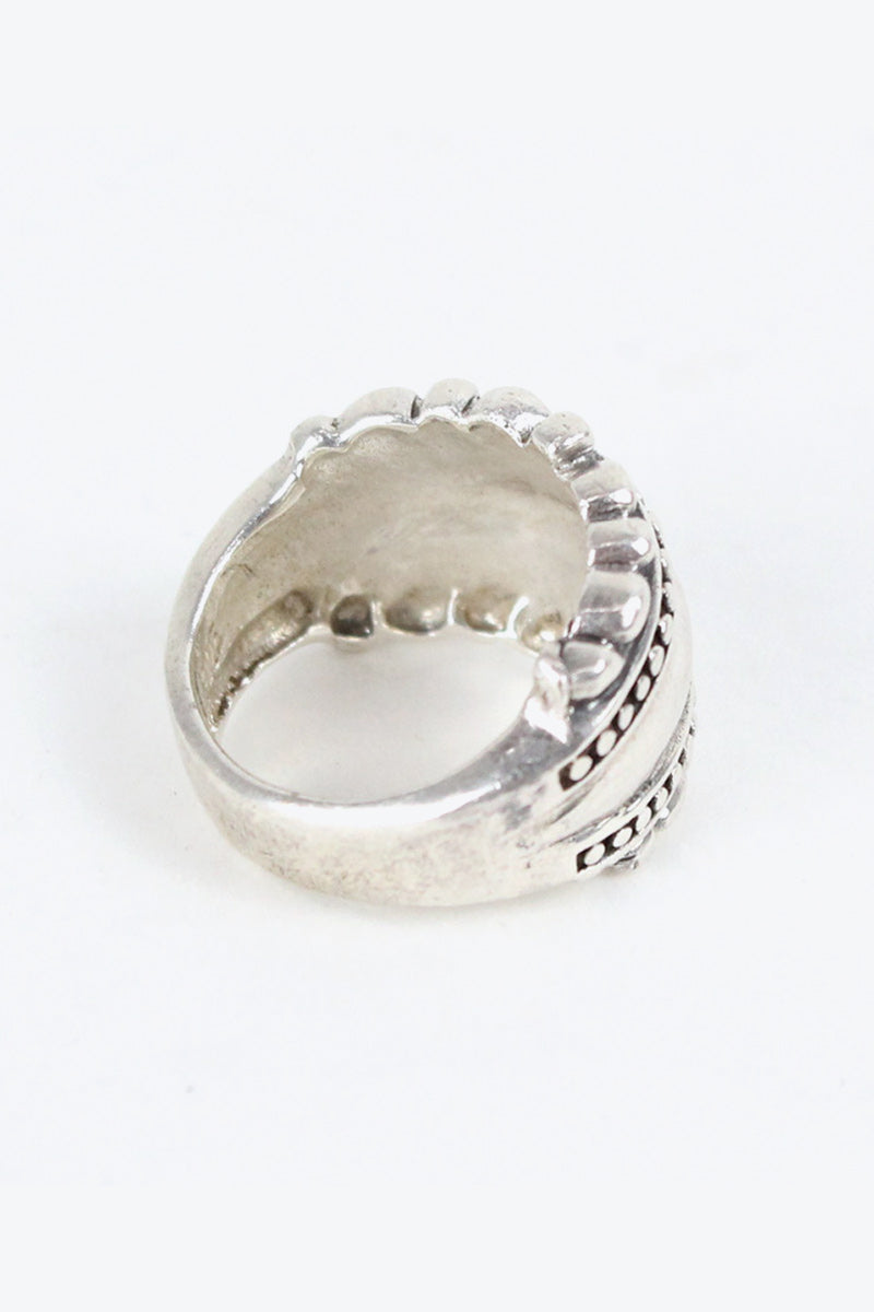 925 SILVER RING [SIZE: US 6.5 (equivalent to JP 13) USED]