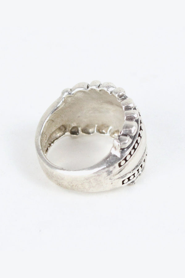 925 SILVER RING [SIZE: US 6.5 (equivalent to JP 13) USED]