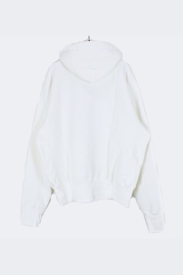 MADE IN USA #232 12OZ CROSS-KNIT PULLOVER HOODED / WHITE