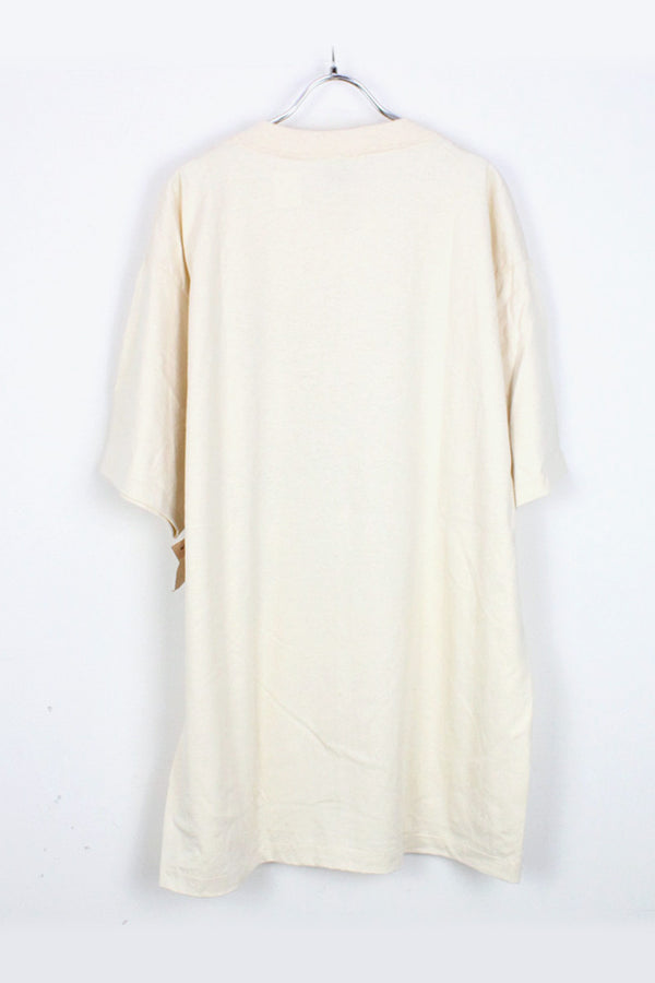 MADE IN USA FISH T-SHIRT / IVORY [SIZE: XL DEADSTOCK/NOS]