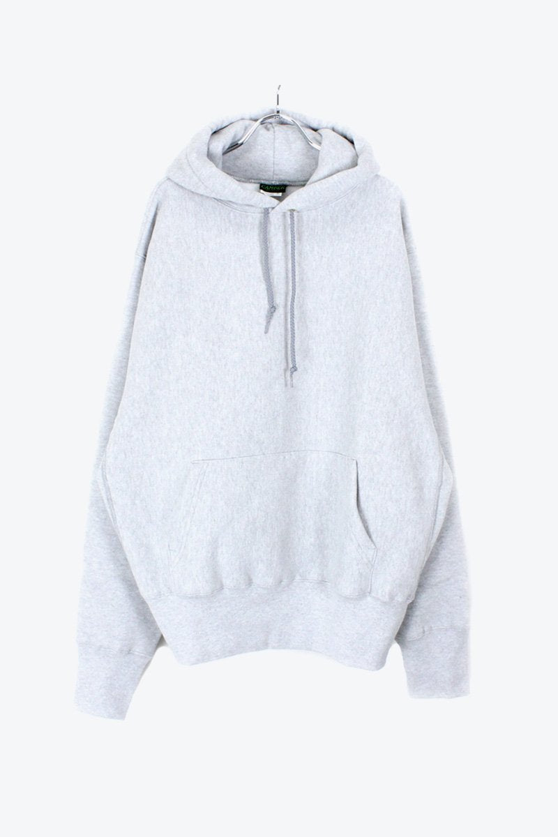 MADE IN USA #232 12OZ CROSS-KNIT PULLOVER HOODED / GREY