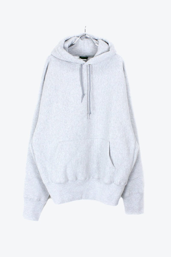 MADE IN USA #232 12OZ CROSS-KNIT PULLOVER HOODED / GREY