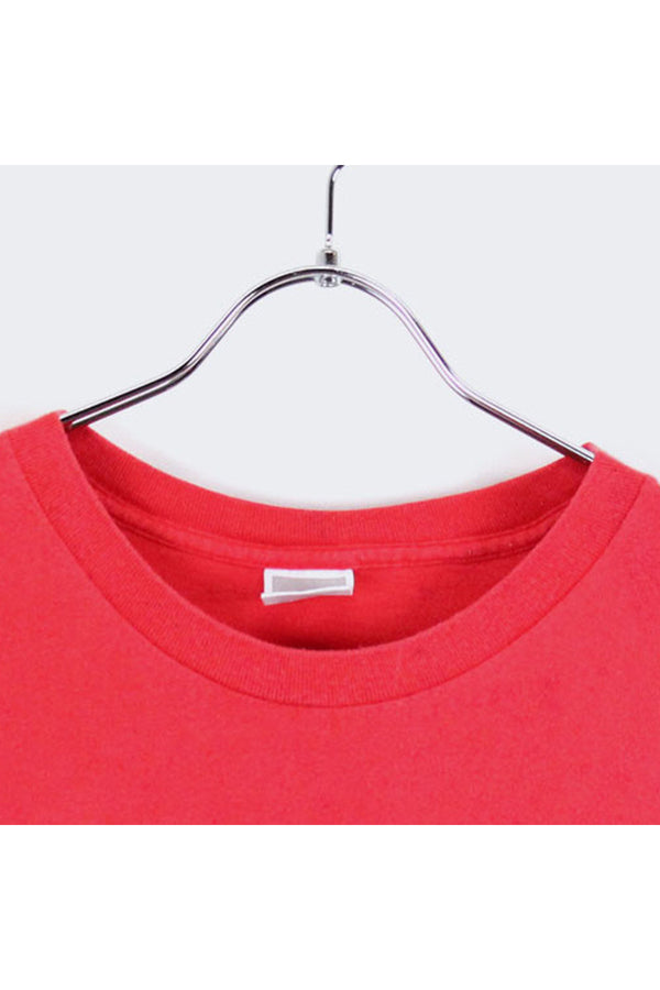 MADE IN USA 90'S S/S AIR JORDAN / RED [SIZE:L USED]