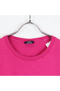 MADE IN USA 90'S ONE POINT T-SHIRT/ PINK [SIZE: L USED]