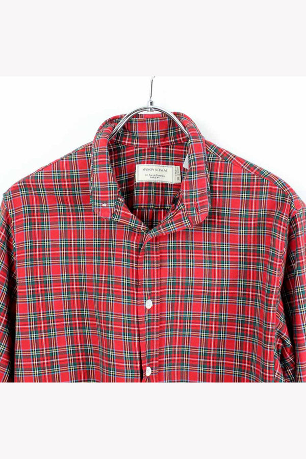 L/S CHECK SHIRT / MULTI [SIZE: 38 USED]