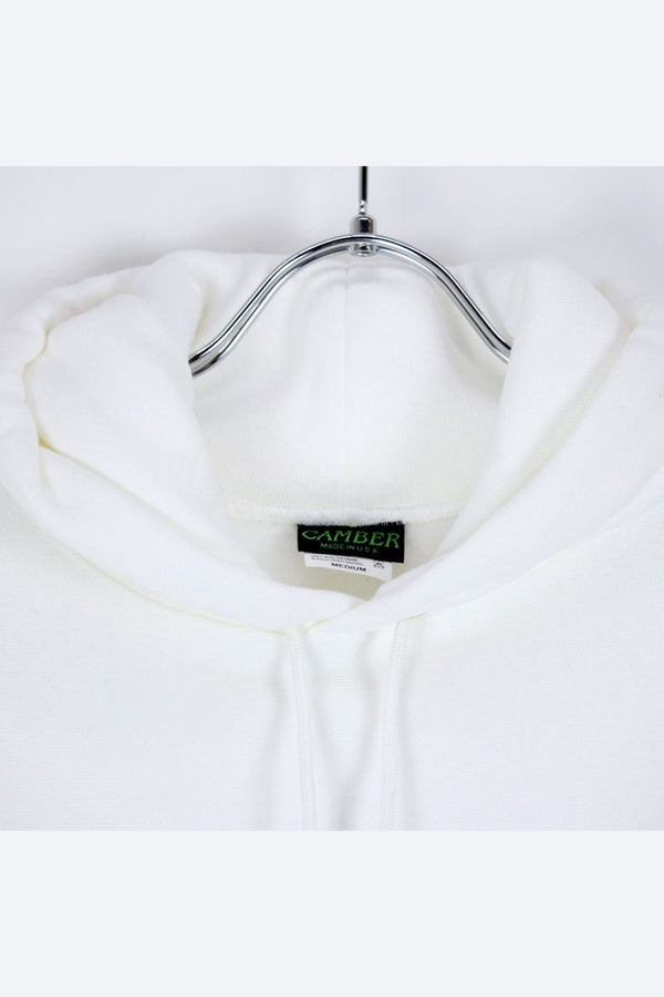 MADE IN USA #232 12OZ CROSS-KNIT PULLOVER HOODED / WHITE