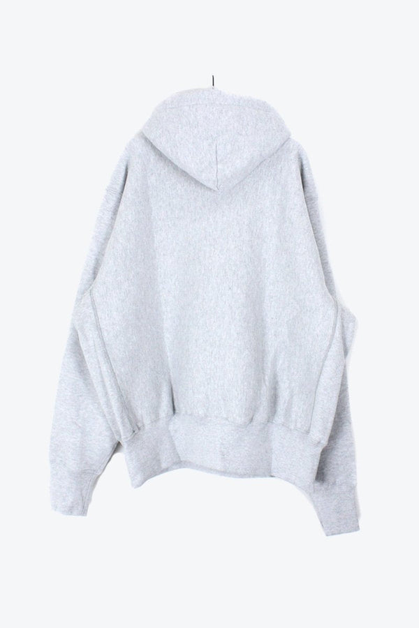 MADE IN USA #232 12OZ CROSS-KNIT PULLOVER HOODED / GREY