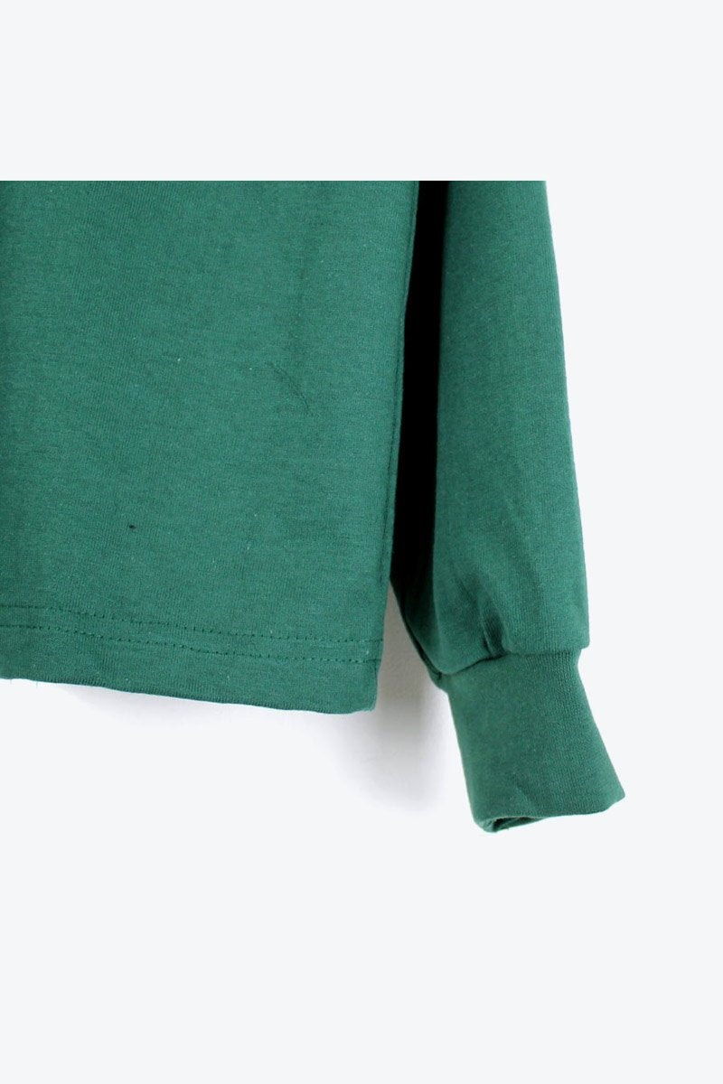 MADE IN USA #305 8OZ MAX WEIGHT L/S T-SHIRT / GREEN
