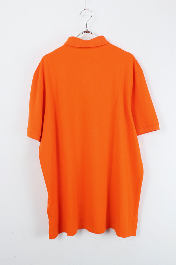 S/S BEAR ONE POINT POLO SHIRT / ORANGE【NEW】
