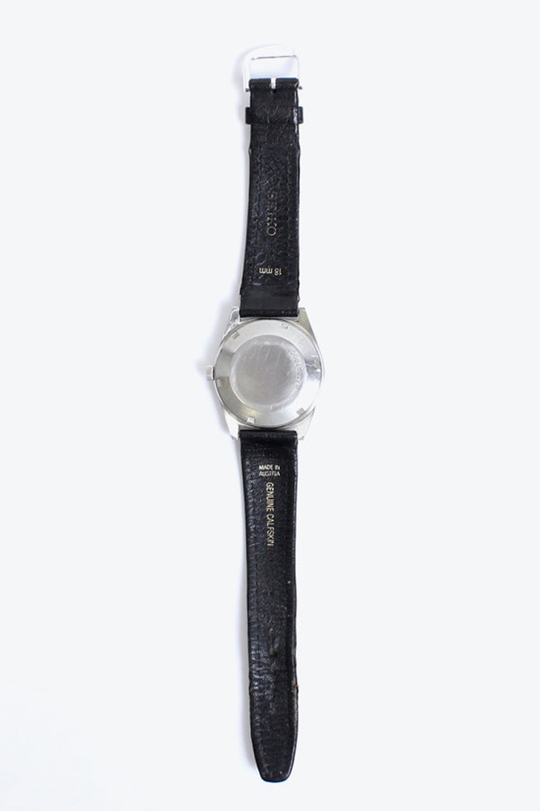 WRIST WATCH (AUTOMATIC) / SILVER BLACK【SIZE:O/S USED】