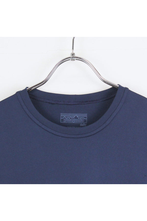 16'S CAPILENE BASELAYER DAILY S/S T-SHIRT / NAVY [SIZE:XS USED]