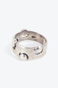 925 SILVER RING【SIZE: 11号相当 USED】
