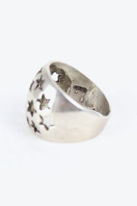 925 SILVER RING【SIZE: 15号相当 USED】