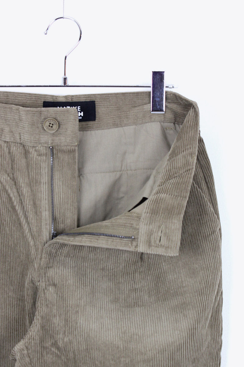 CORDUROY PANTS / KHAKI [NEW]