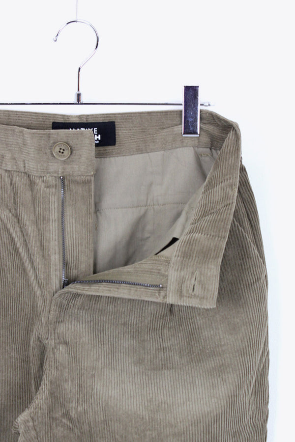 CORDUROY PANTS / KHAKI [NEW]