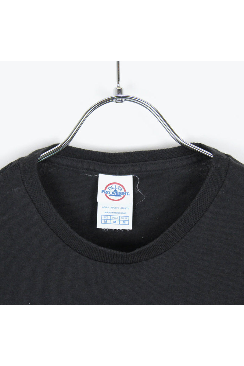 MCDONALD'S POCKET T-SHIRT / BLACK [SIZE:M USED]
