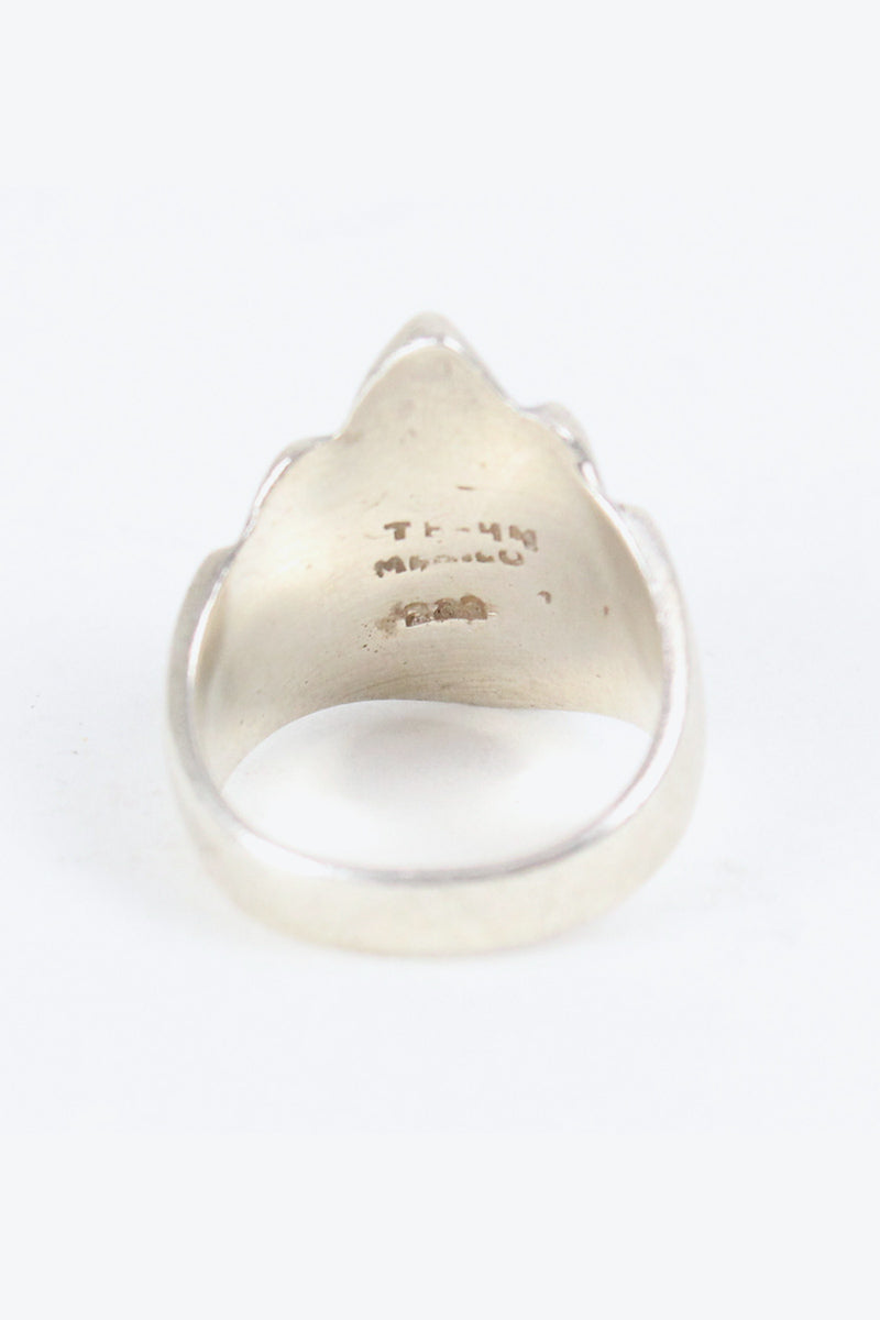 MADE IN MEXICO 925 SILVER RING [SIZE: equivalent to US 8.5 USED]