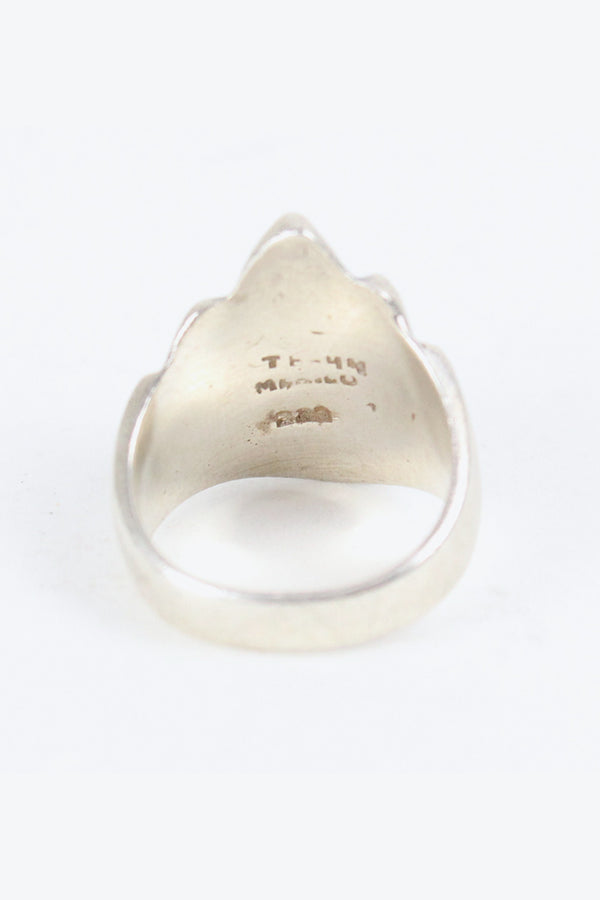 MADE IN MEXICO 925 SILVER RING [SIZE: equivalent to US 8.5 USED]