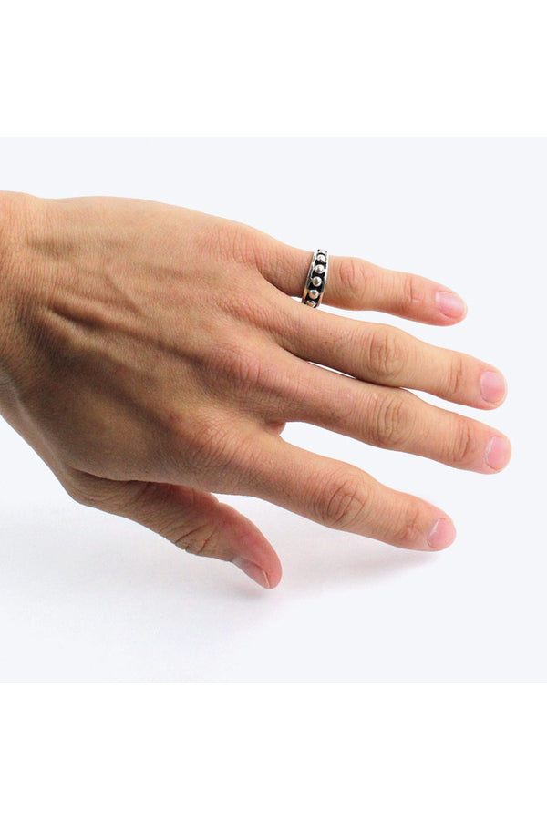 MADE IN MEXICO 925 SILVER RING [SIZE: equivalent to US 6.5 USED]