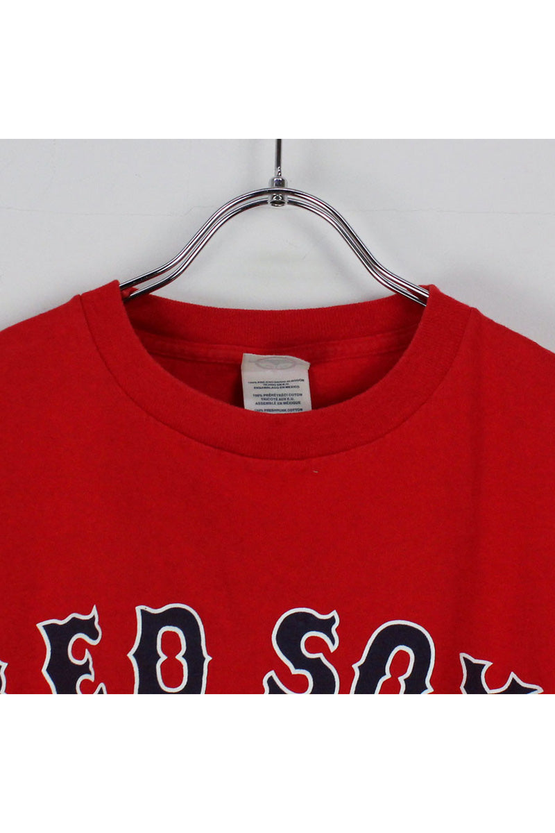 RED SOX MATSUZAKA T-SHIRT / RED [SIZE:L相当 USED]