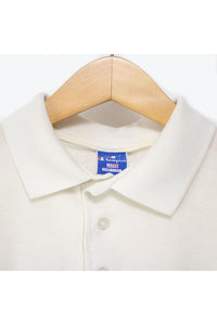 MADE IN USA POLO SHIRT / IVORY【SIZE:L USED】