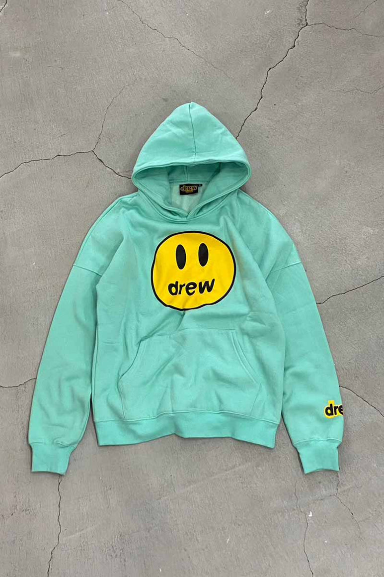MASCOT SWEAT HOODIE / GREEN [SIZE: M USED]