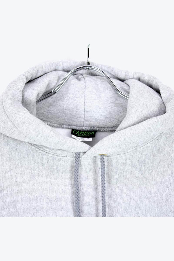 MADE IN USA #232 12OZ CROSS-KNIT PULLOVER HOODED / GREY