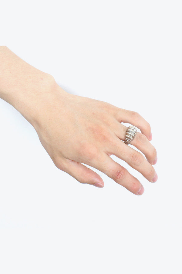 925 SILVER RING【SIZE:US 6.5 (Approx.) USED】