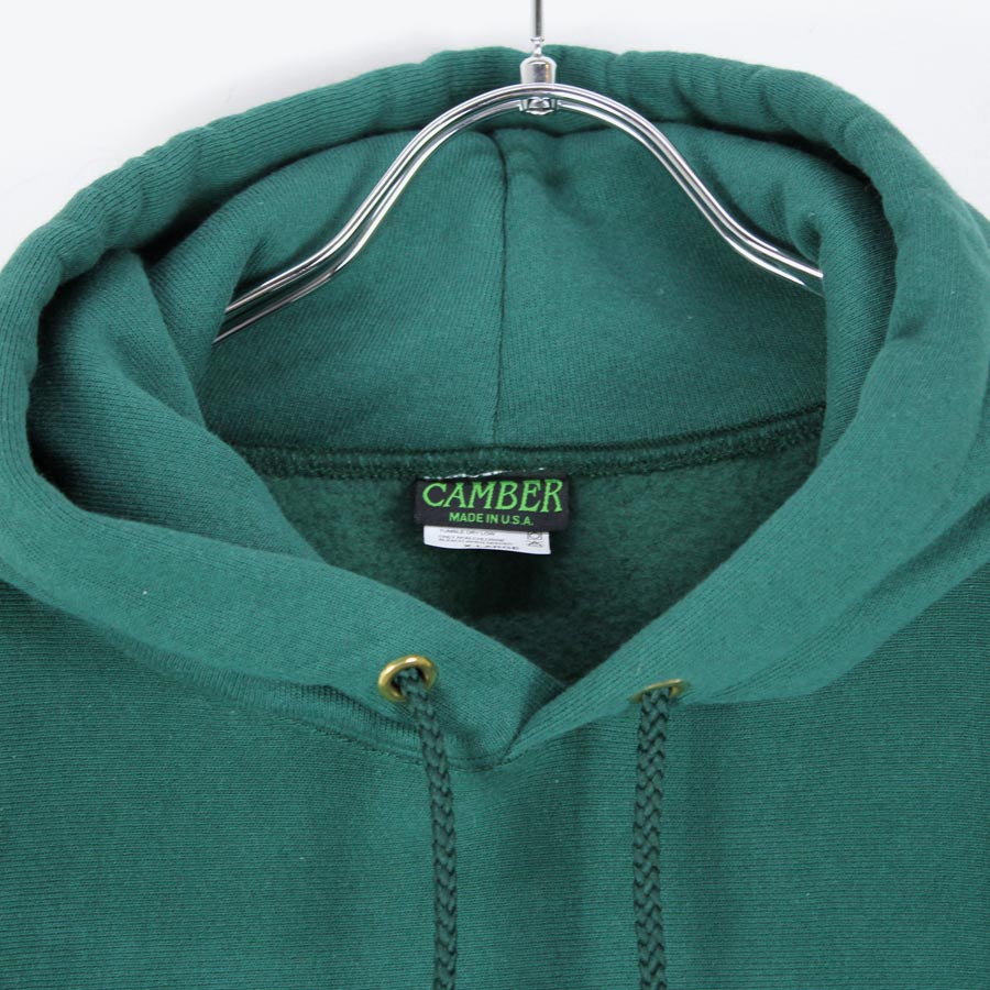 MADE IN USA #232 12OZ CROSS-KNIT PULLOVER HOODED / GREEN