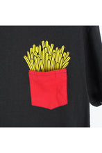 画像をギャラリービューアに読み込む, MCDONALD&#39;S POCKET T-SHIRT / BLACK [SIZE:M USED]
