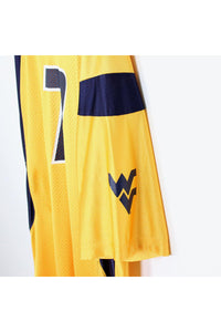 FOOTBALL GAME T-SHIRT / YELLOW [SIZE:L USED]