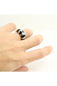 SILVER 925 RING W/STONE [SIZE:12号相当 USED]