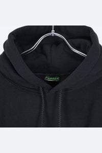 MADE IN USA #232 12OZ CROSS-KNIT PULLOVER HOODED / BLACK