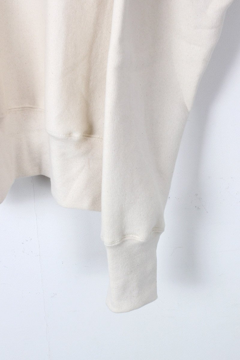 MADE IN USA #234 12OZ CROSS-KNIT CREW NECK SWEAT SHIRT / NATURAL