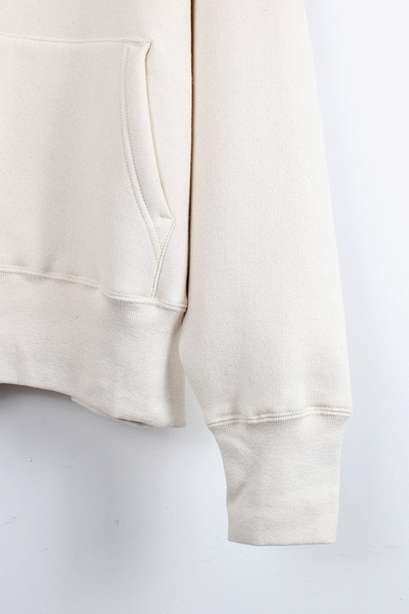 MADE IN USA #232 12OZ CROSS-KNIT PULLOVER HOODED / NATURAL