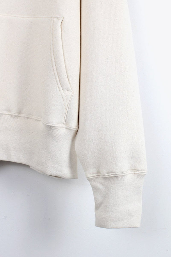 MADE IN USA #232 12OZ CROSS-KNIT PULLOVER HOODED / NATURAL