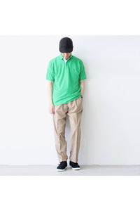 90'S S/S POLO SHIRT / GREEN【SIZE:S USED】